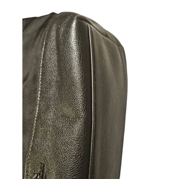 Coach Black Nylon Leather Trim Tote Bag One Size - Picture 11 of 16